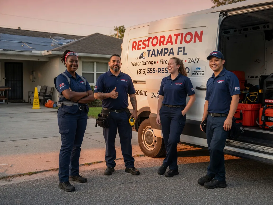 Water Damage Restoration company in Mcadoo, PA